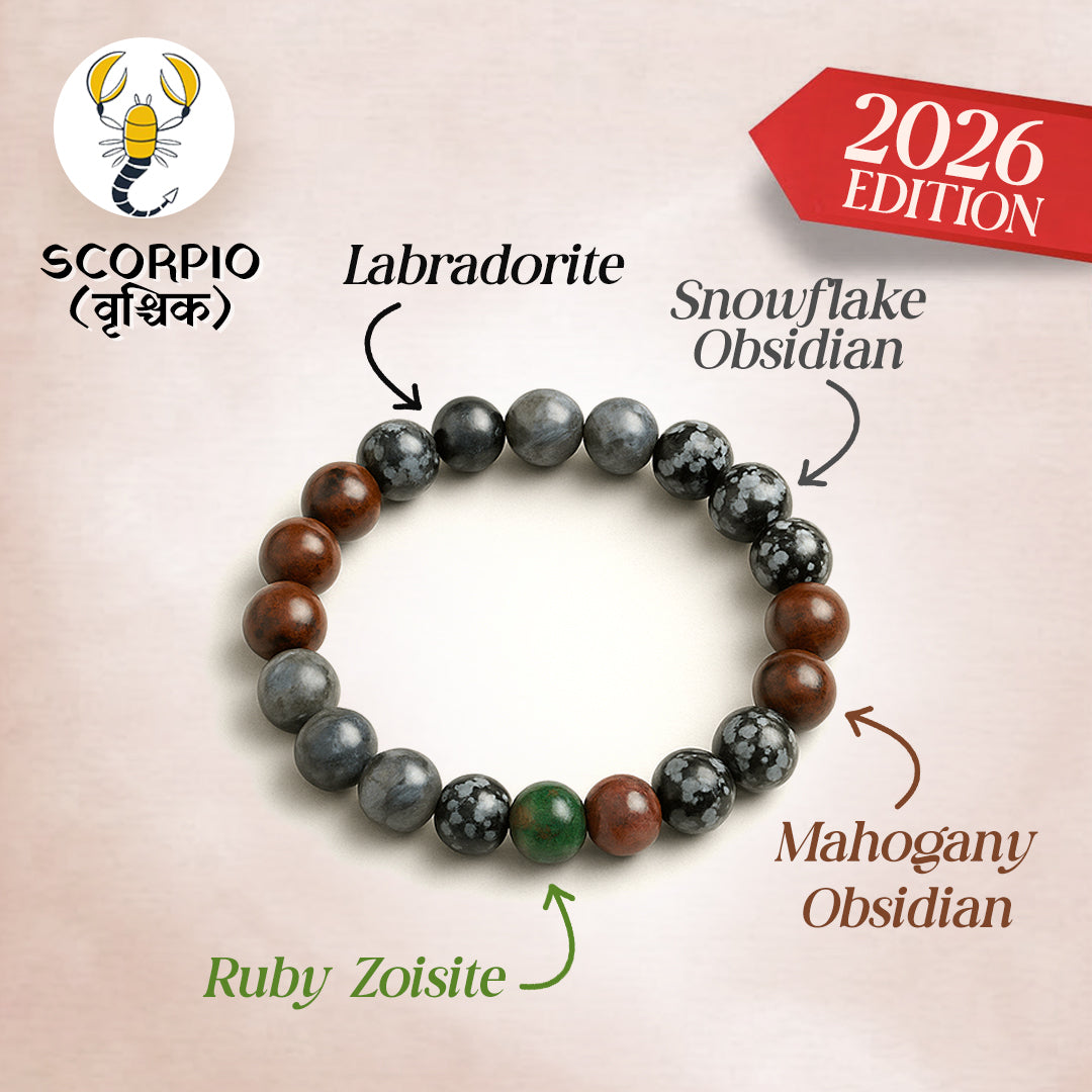 Scorpio Zodiac Bracelet (वृश्चिक राशि)