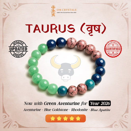 Taurus Zodiac Bracelet ( वृषभ राशि)