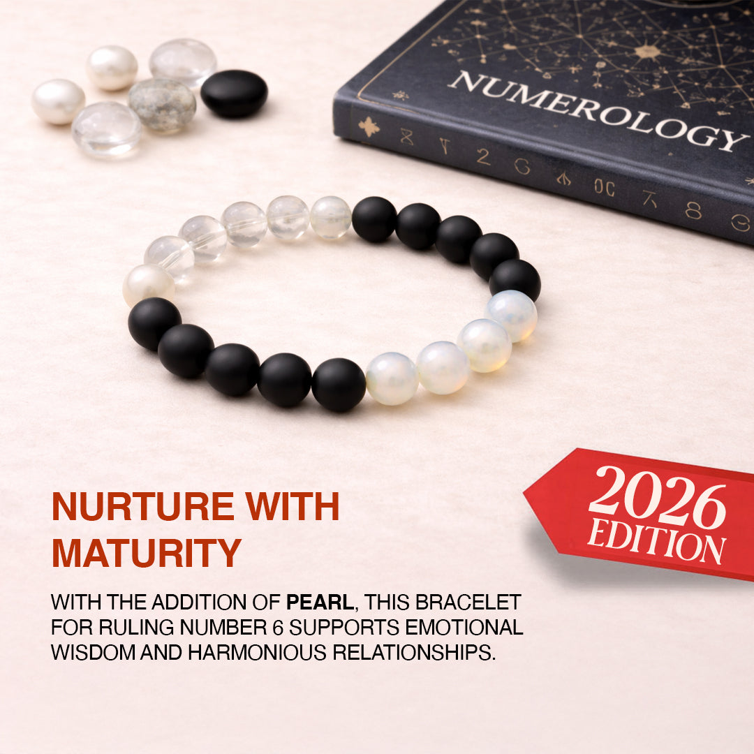 Ruling number (मूलांक) 6 bracelet.
