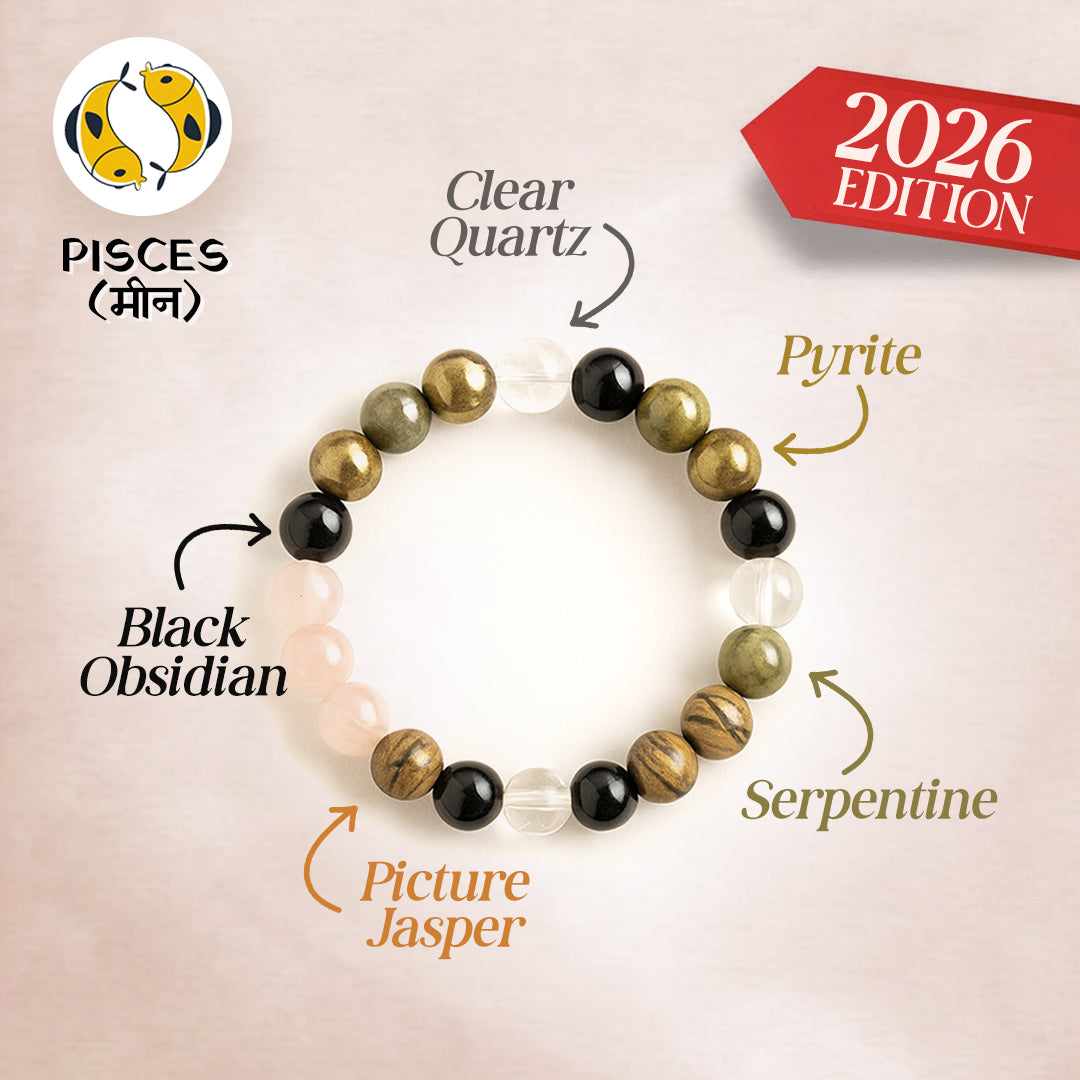 Pisces Zodiac Bracelet (मीन राशि)