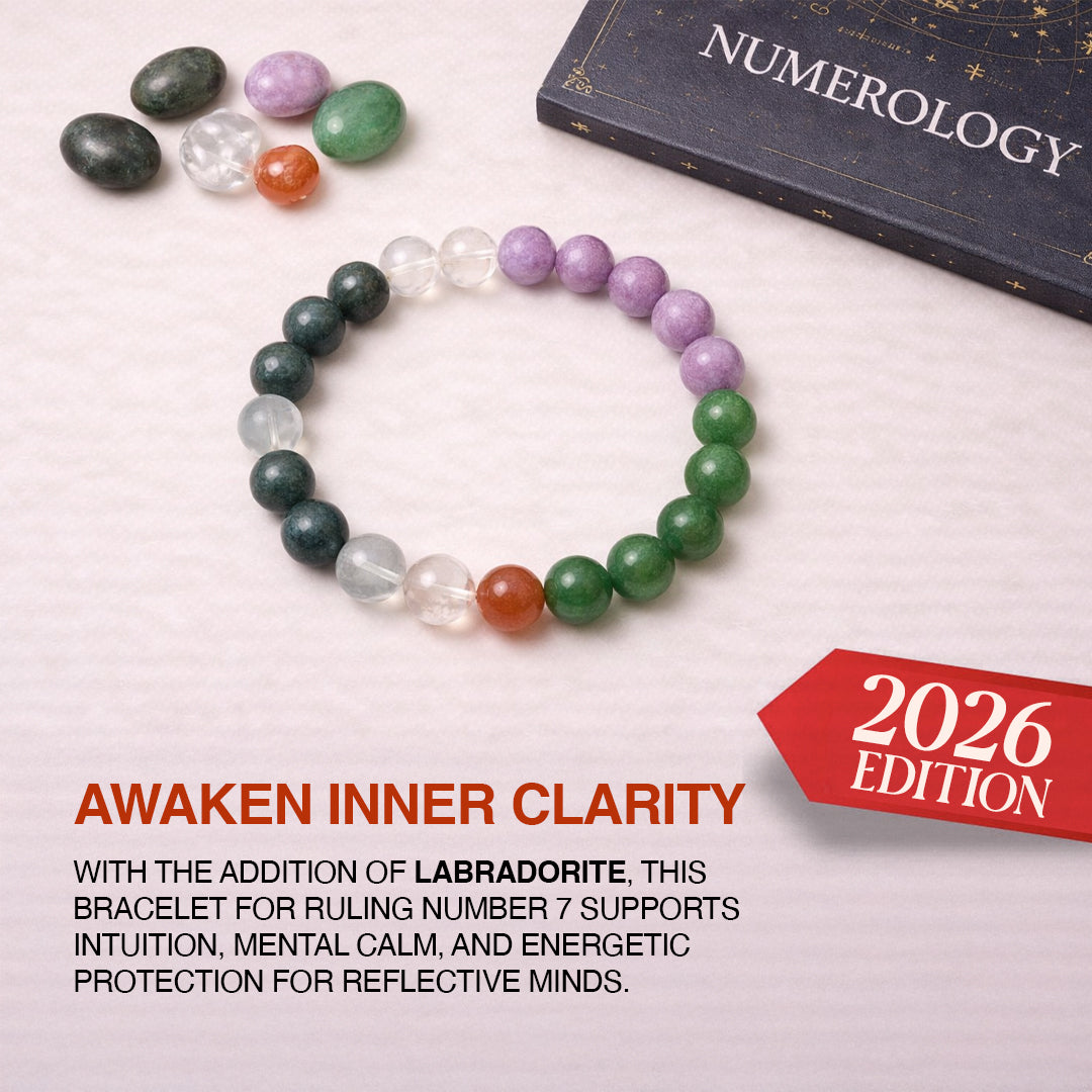 Ruling number (मूलांक) 7 bracelet.
