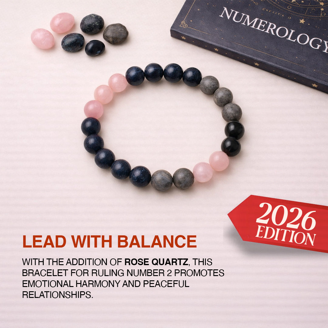 Ruling number (मूलांक) 2 bracelet.