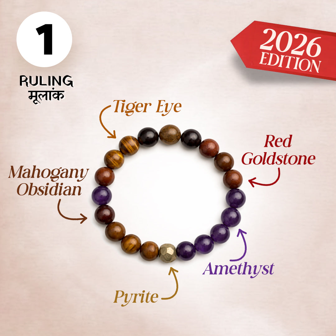Ruling number (मूलांक) 1 bracelet.