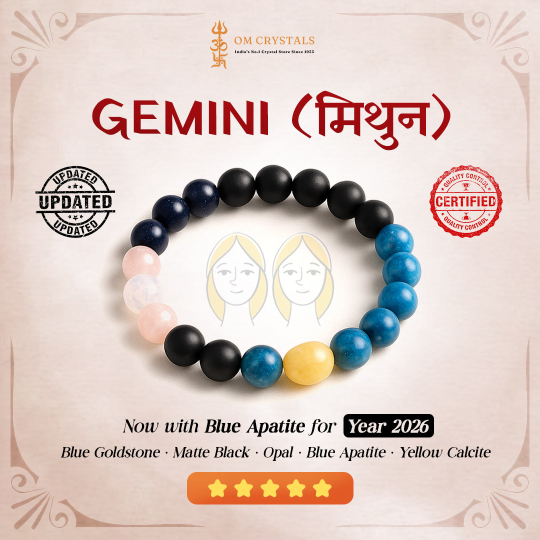 Gemini Zodiac Bracelet (मिथुन राशि)