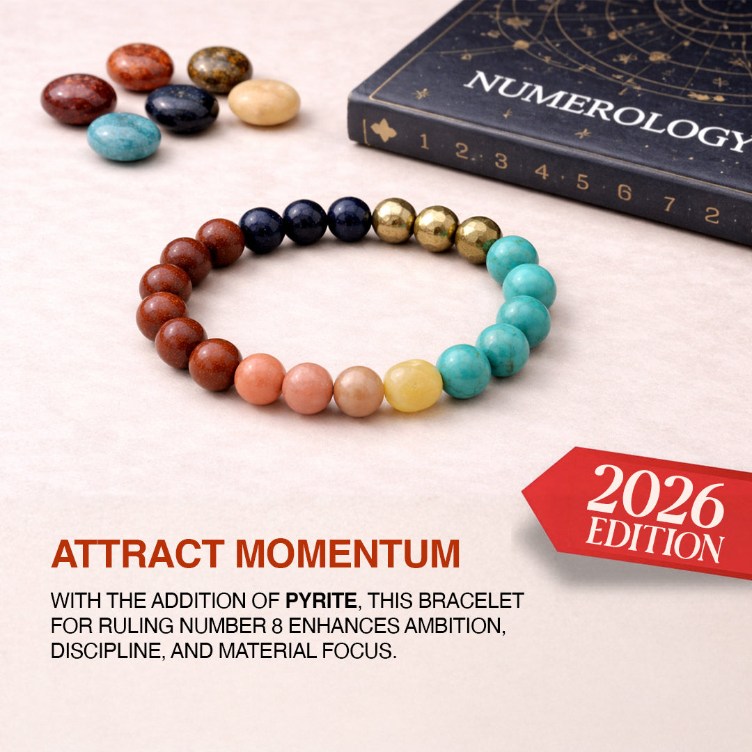Ruling number (मूलांक) 8 bracelet.